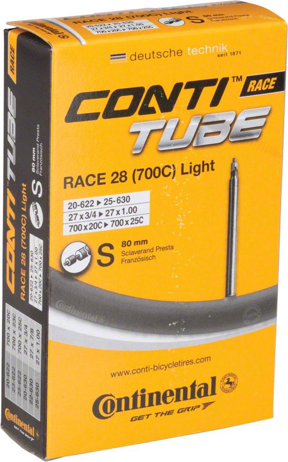 Continental Light Tube - Presta Valve