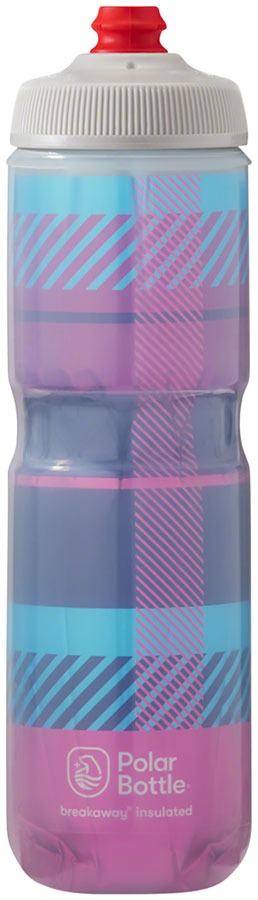 Polar Breakaway Insulated Tartan Water Bottle - 24oz