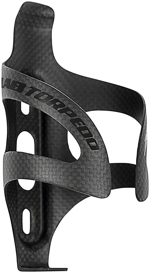 XLAB Torpedo Carbon Aero Water Bottle Cage: Black