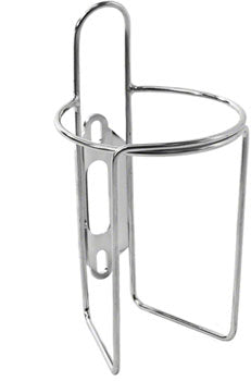 Velo Orange Retro Water Bottle Cage: Polish Stainless