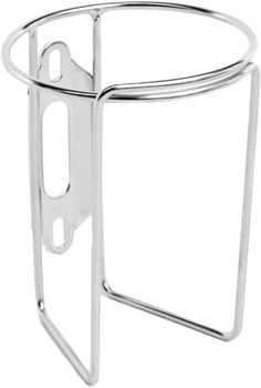 Velo Orange Retro Water Bottle Cage: Polish Stainless