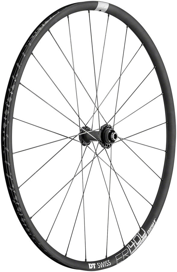 DT Swiss ER 1400 DiCut Front Wheel - 700, 12 x 100mm, Center-Lock, Black