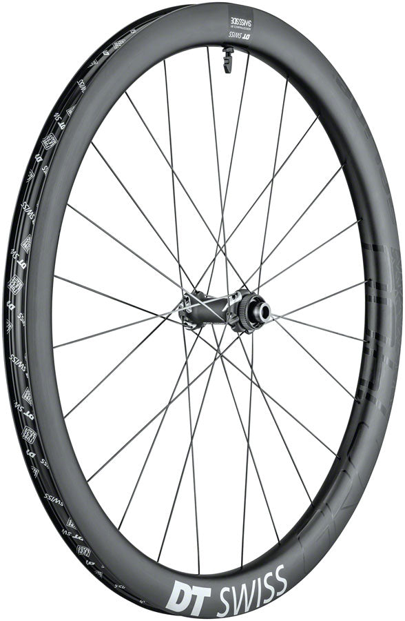 DT Swiss GRC 1400 Front Wheel - Center-Lock, Black