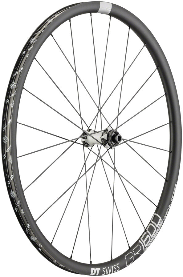 DT Swiss GR 1600 Front Wheel - 12 x 100mm, Center-Lock, Black