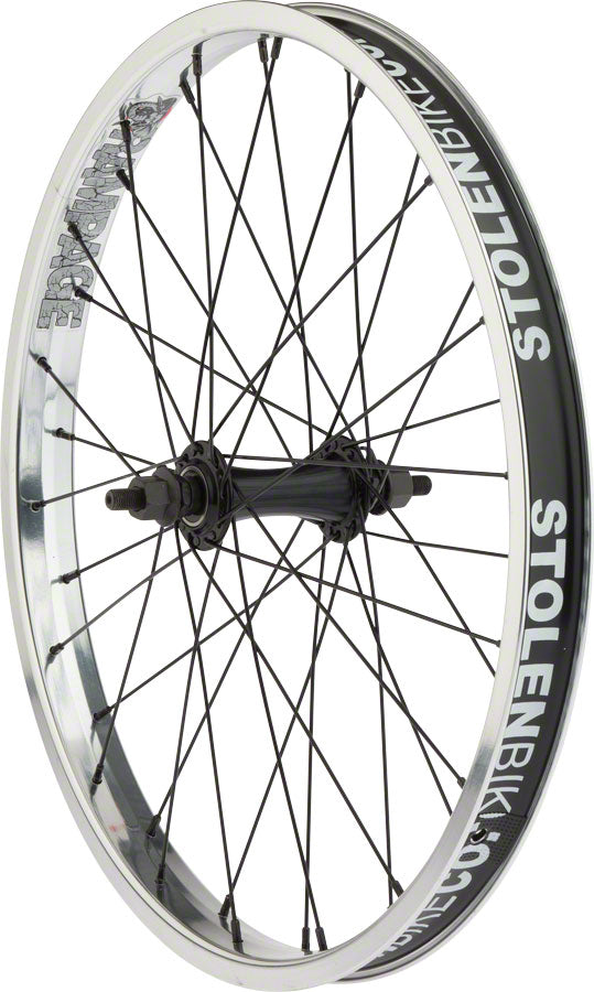 Stolen Rampage Front Wheel - 3/8" x 100mm, Rim Brake, Clincher