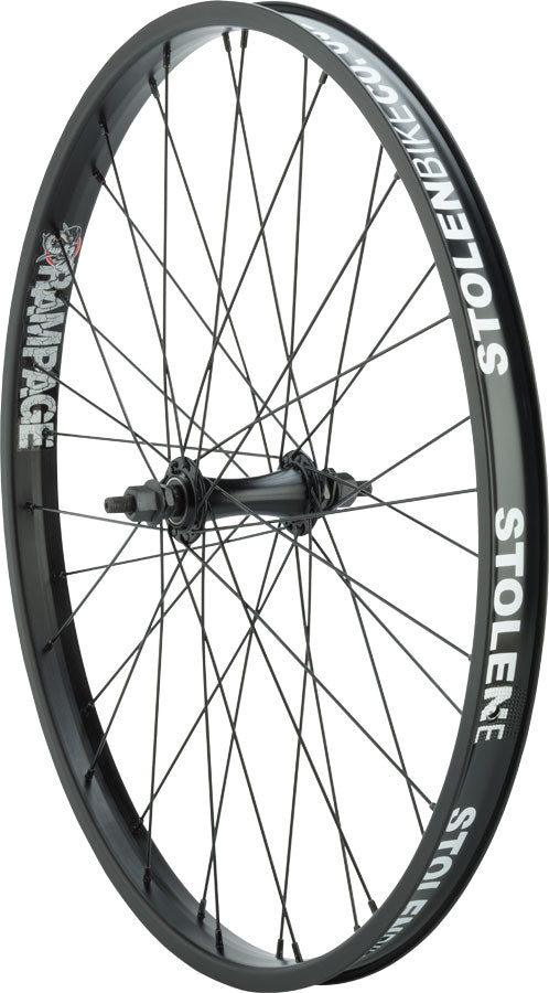 Stolen Rampage Front Wheel - 3/8" x 100mm, Rim Brake, Clincher