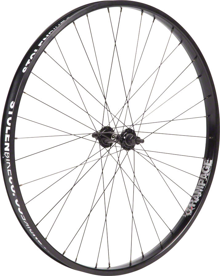 Stolen Rampage Front Wheel - 3/8" x 100mm, Rim Brake, Clincher