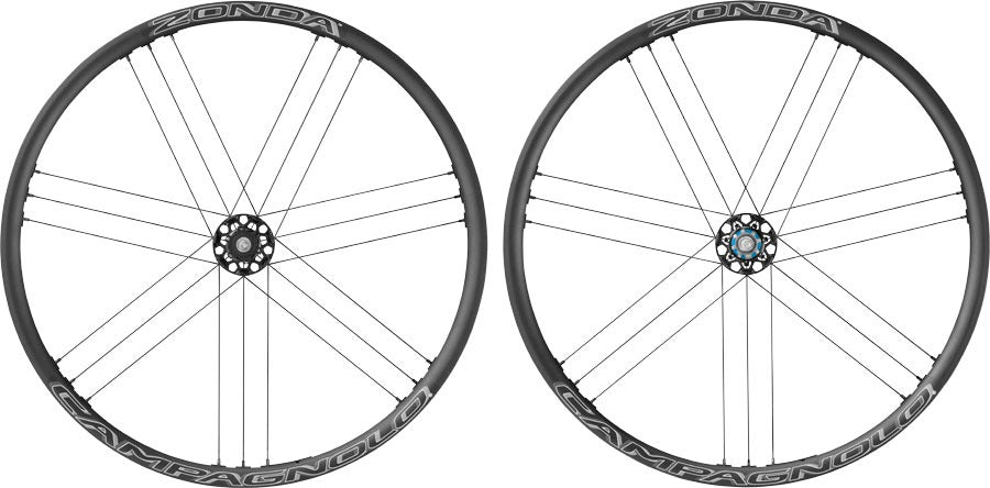 Campagnolo Zonda Wheelset - 700, Black, Clincher