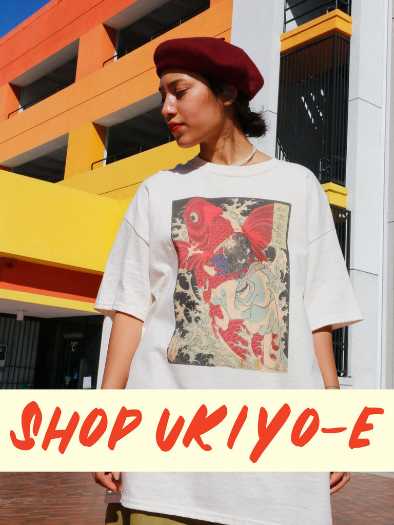 Shop ukiyo-e apparel.