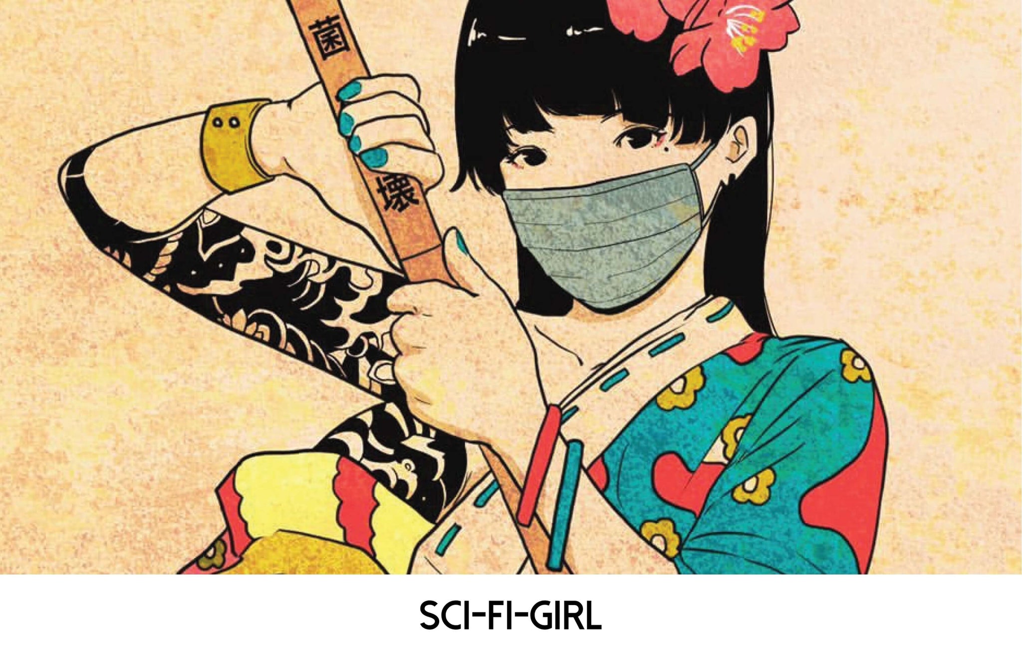 Learn more about Japanese artist Sci Fi Girl.