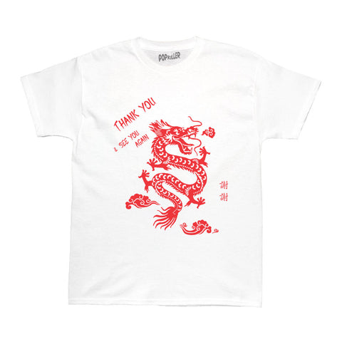 red chinese dragon shirt