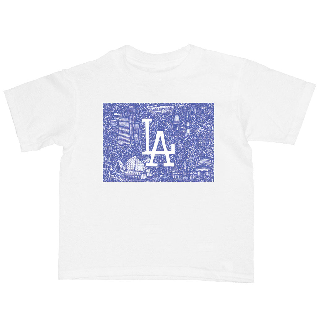 East La Kid's T-Shirt White / M / 4yrs