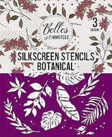 Dixie Belle Silkscreen Stencils "Botanical"  Comes with squeegee