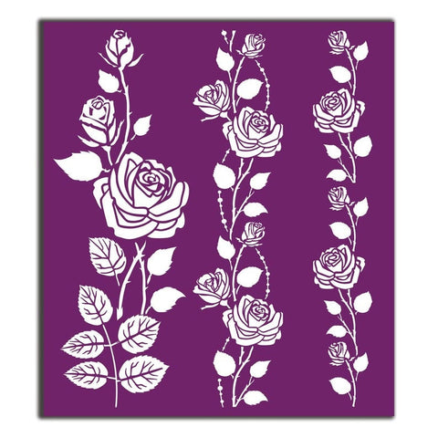 Roses Silkscreen Stencil by Dixie Belle