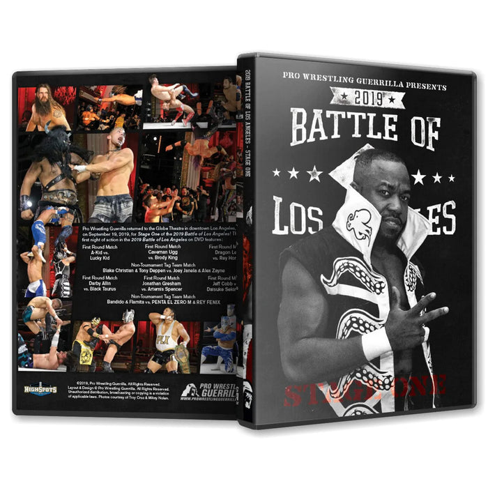 Pro Wrestling Guerrilla Battle of Los Angeles 2019 Stage 1 DVD