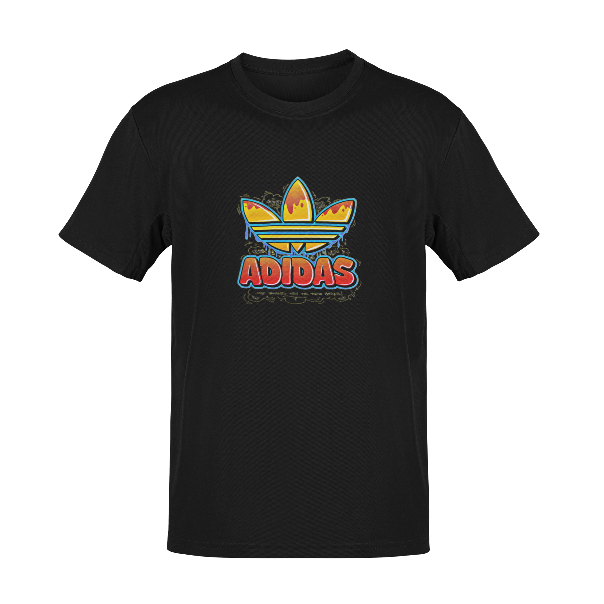 graffiti adidas logo