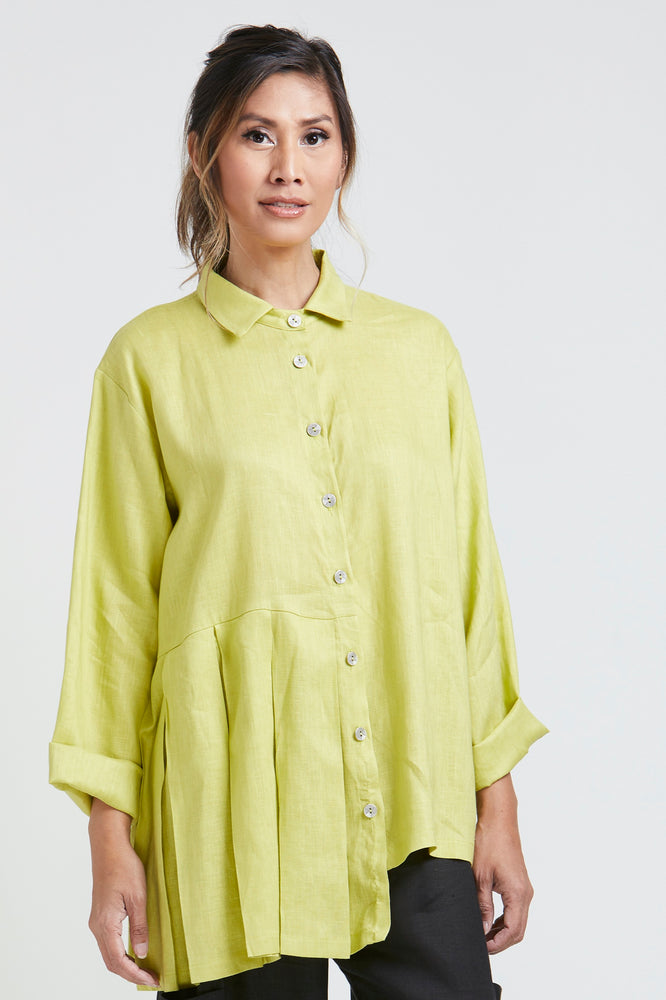 Harper Dolman Top: Yellow