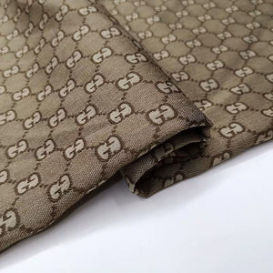 Gucci Fabric Tan by the yard - FabricViva