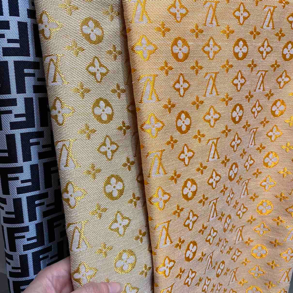 LV Fabric by the Yard (4 colours) - FabricViva