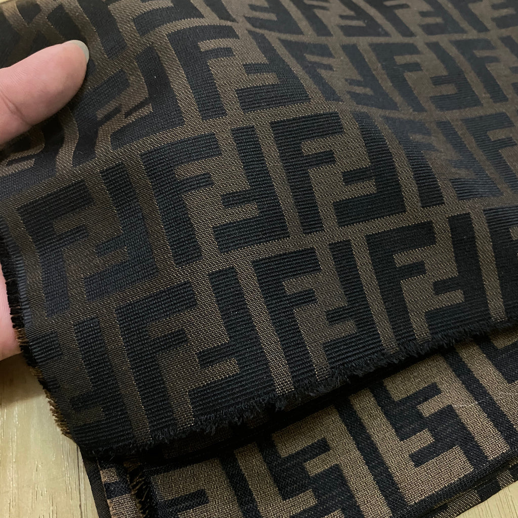 Designer Inspired Fendi Fabric Bronzy 