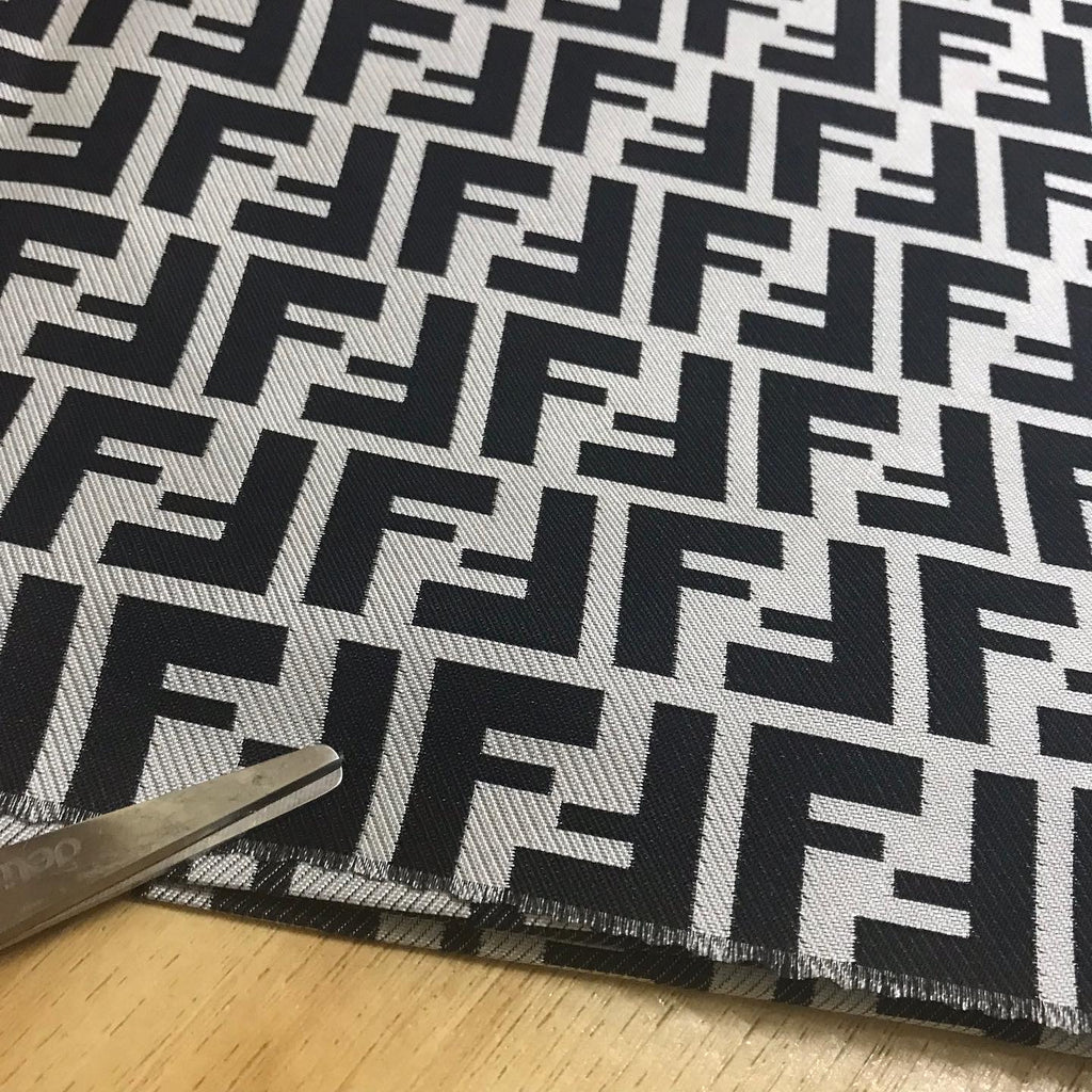 white fendi fabric