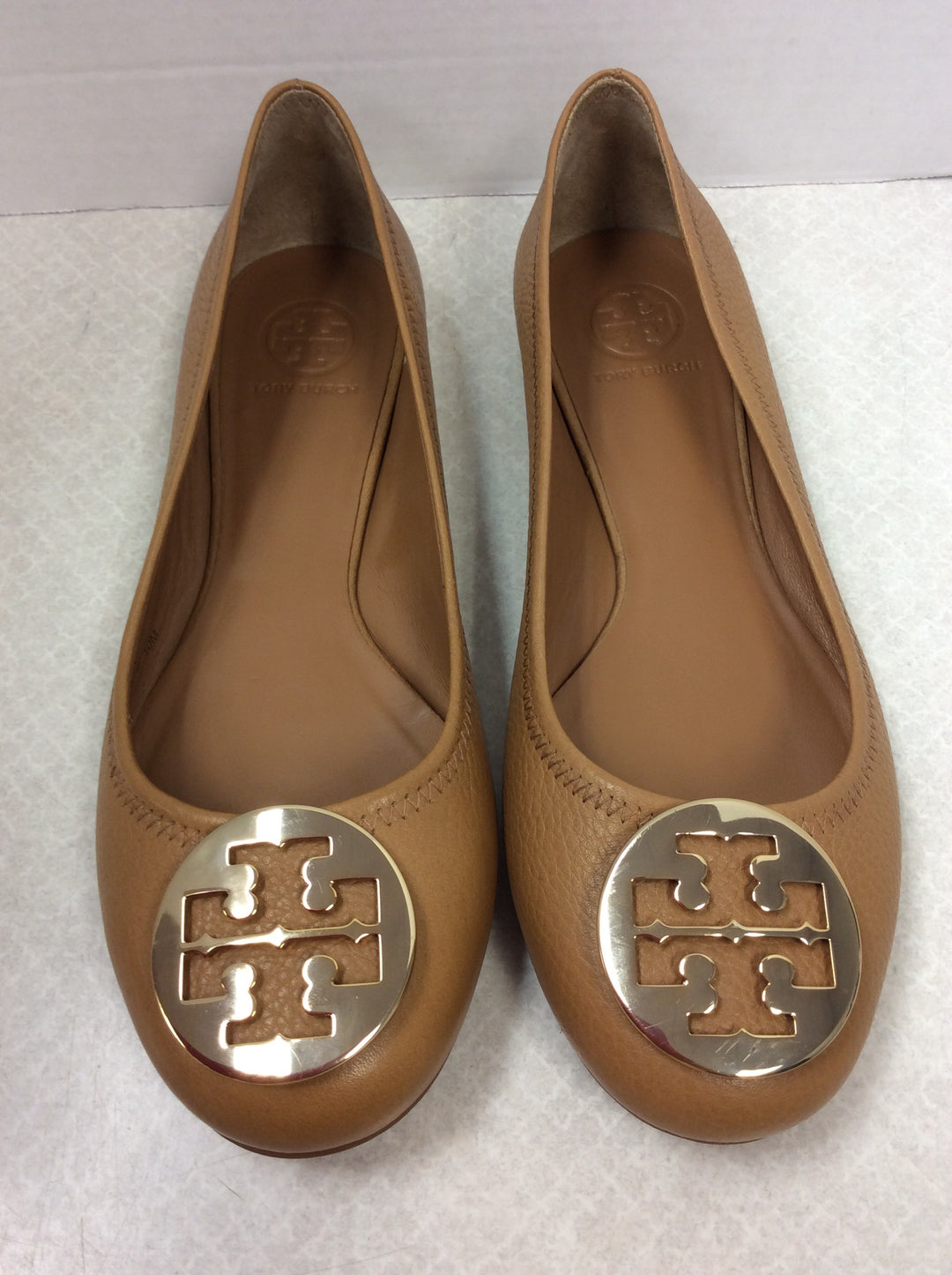 camel colored ballet flats