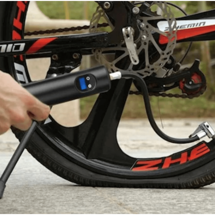 electric air pump for bicycle tires