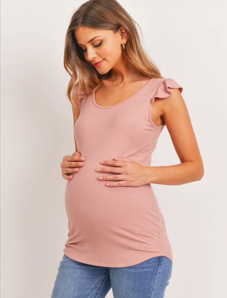 Hayden Maternity Top - Pink