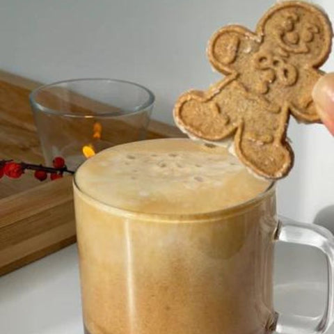 vegan gingerbread latte 