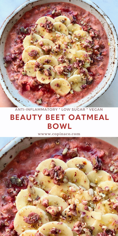 Beauty Beet Oatmeal Copina Co. 