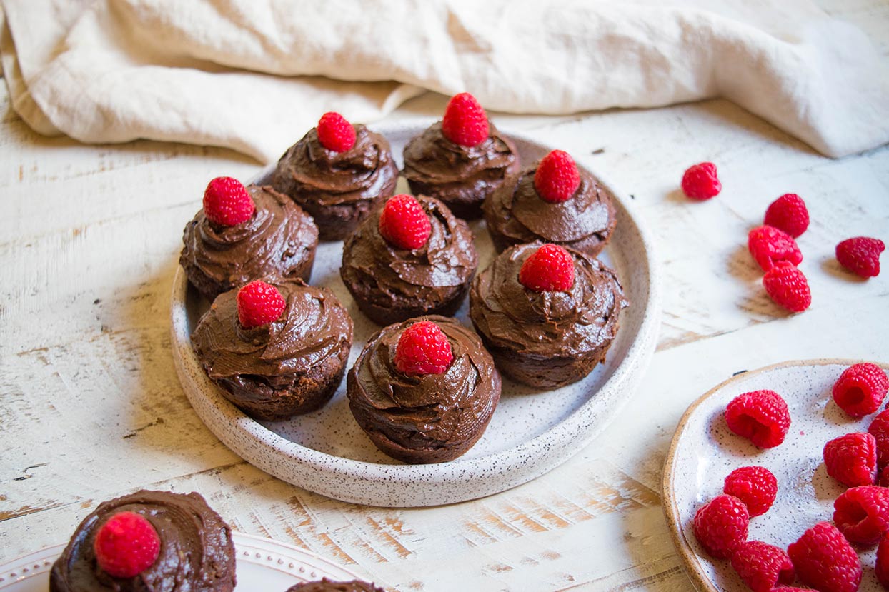 Deliciously Moist Sweet Potato Chocolate Cupcakes with Avocado