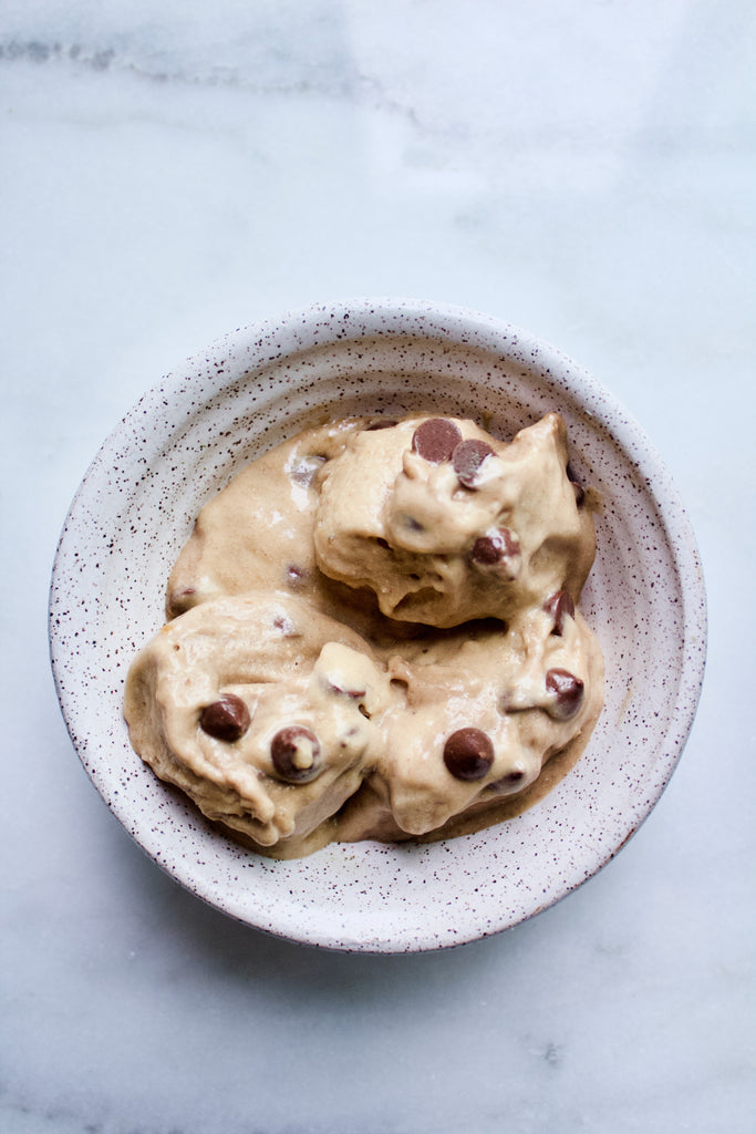 chocolate peanut butter ice cream using collagen boost powder 