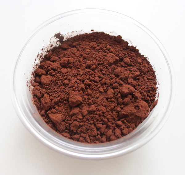 bowl of cocoa powder 
