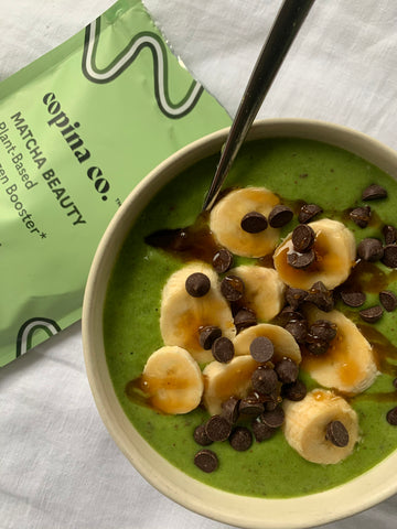 Matcha Mint Chip Smoothie Bowl