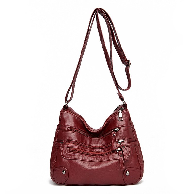 High-Quality Soft Leather Shoulder Bag