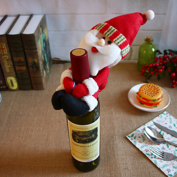 Christmas wine bottle huggers – Wine and Coffee lover