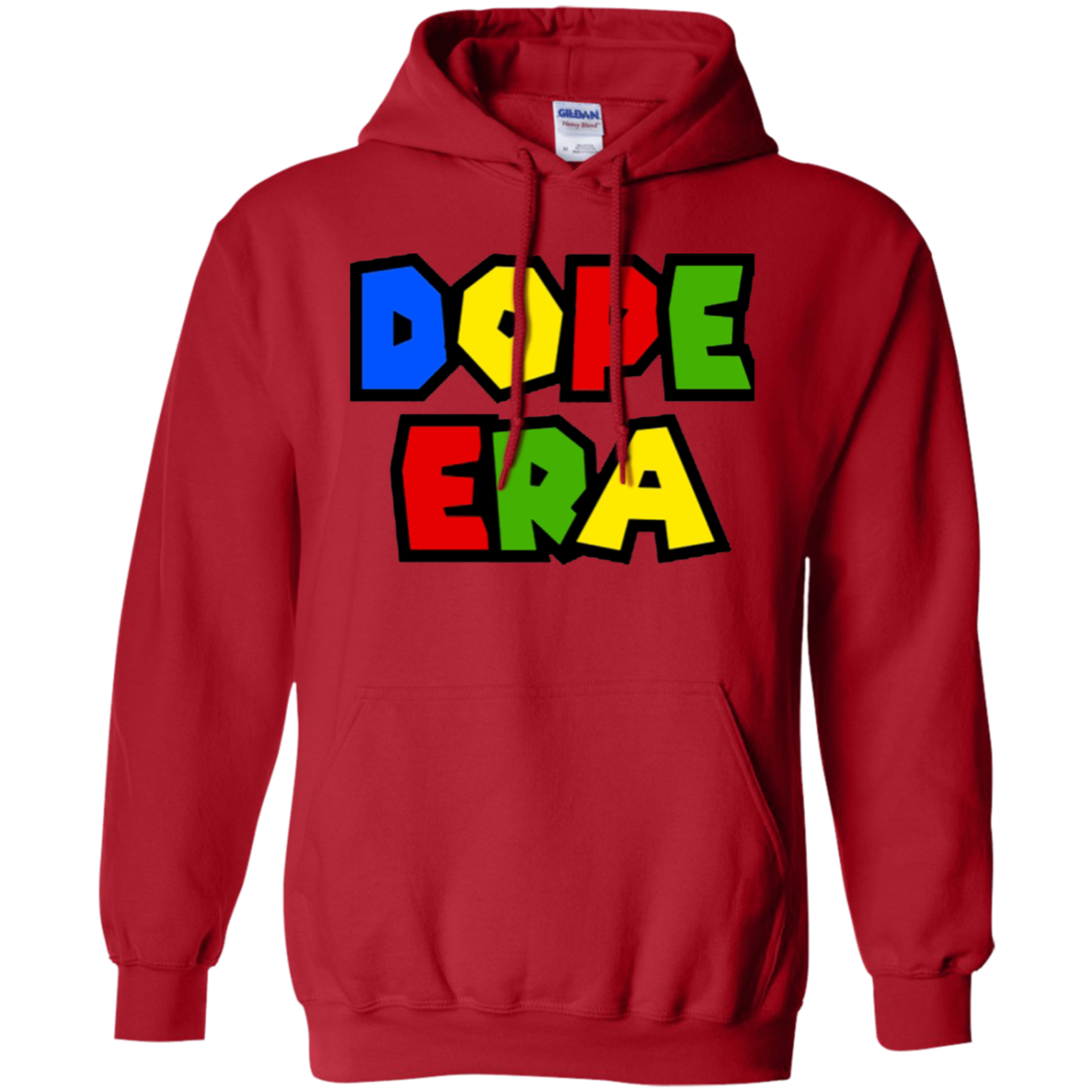 dope red hoodie