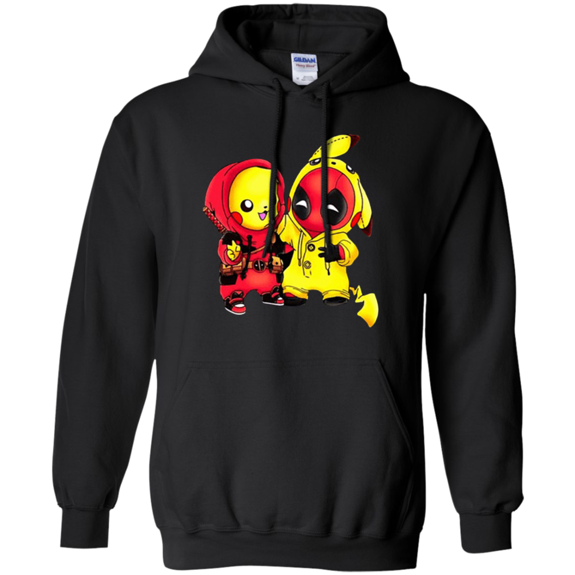 deadpool pikachu hoodie