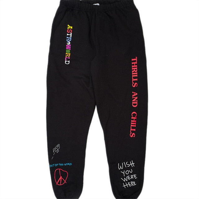 astroworld jogger pants