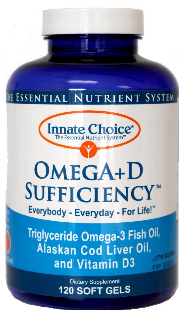 Omega-3 and Vitamins A+D - High Potency Gelcaps