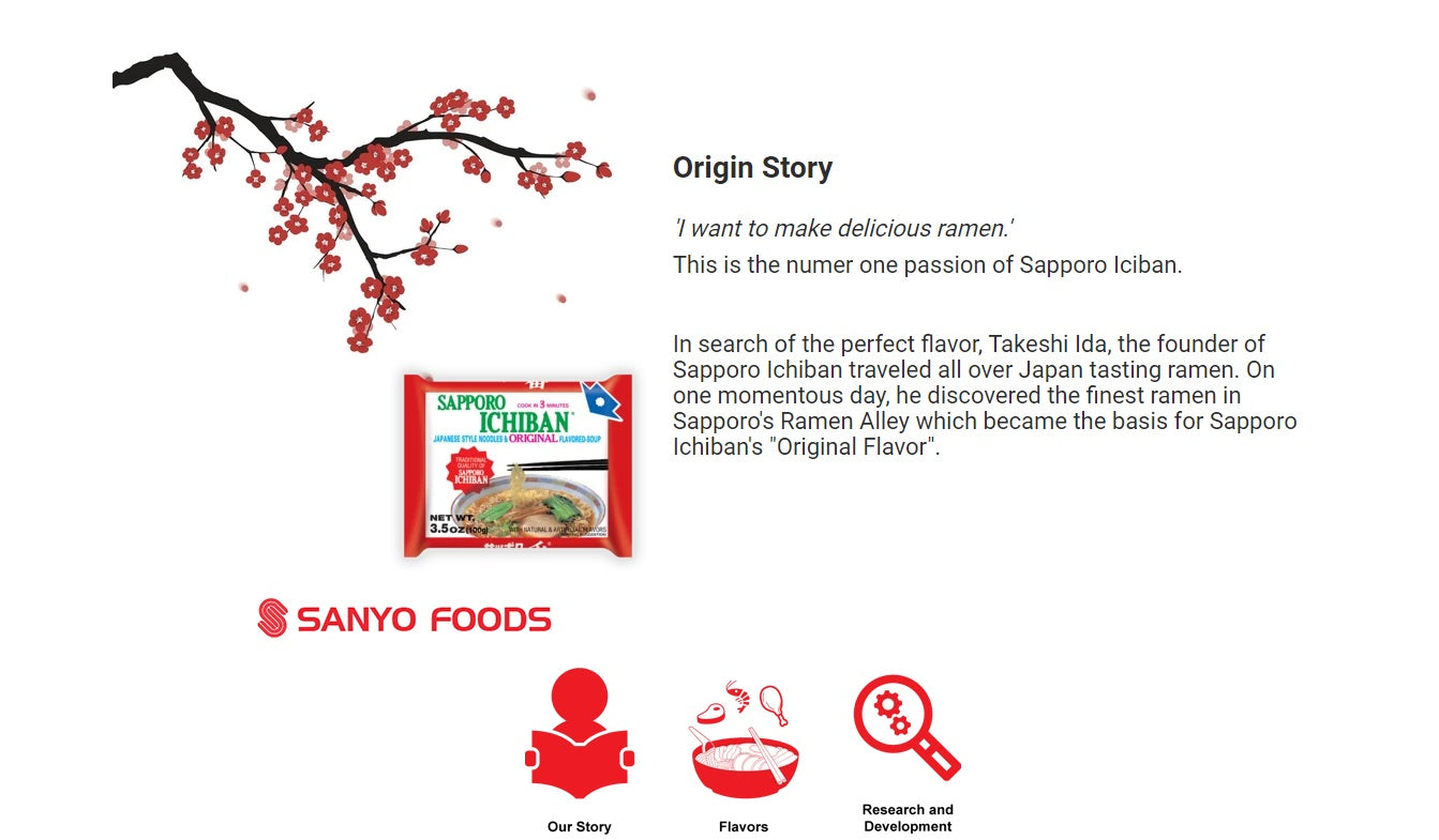 SANYO FOODS SAPPORO ICHIBAN SHOYU 100G