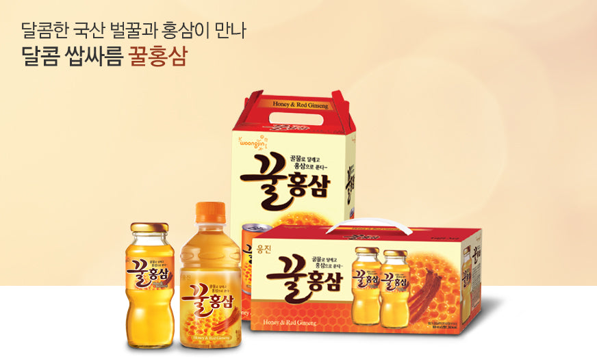 KKULHONGSAM BOISSON DE GINSENG ROUGE AU MIEL 280ML