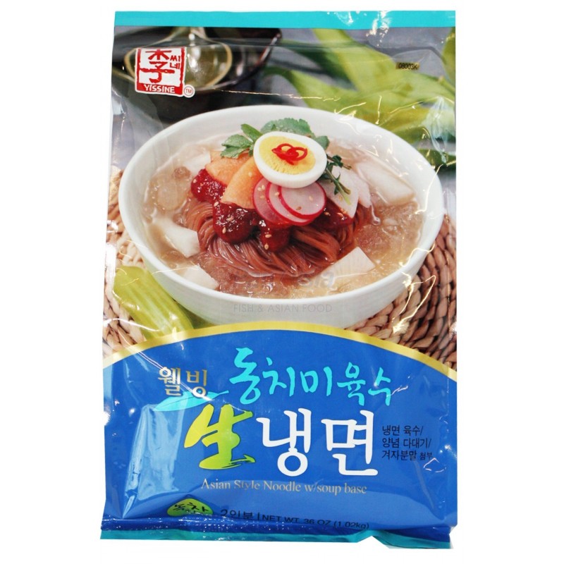 YISSINE WELLBEING DONCHIMIYOOKSU SAENGNANGMYUN NOUILLES FROID AU BOUILLON DE NAVET BLANC 1.02KG