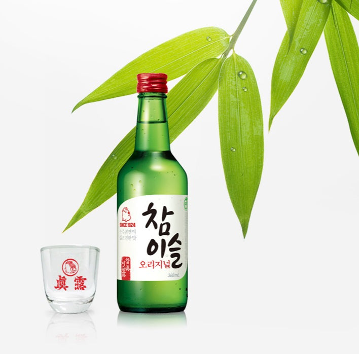 HITE JINRO CHAMISEUL SOJU ORIGINAL BOUTEILLE 360ML 20.10%