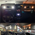 6614F 6612F LED Bulb Sunvisor Flip Vanity Mirror Lights for Car Truck