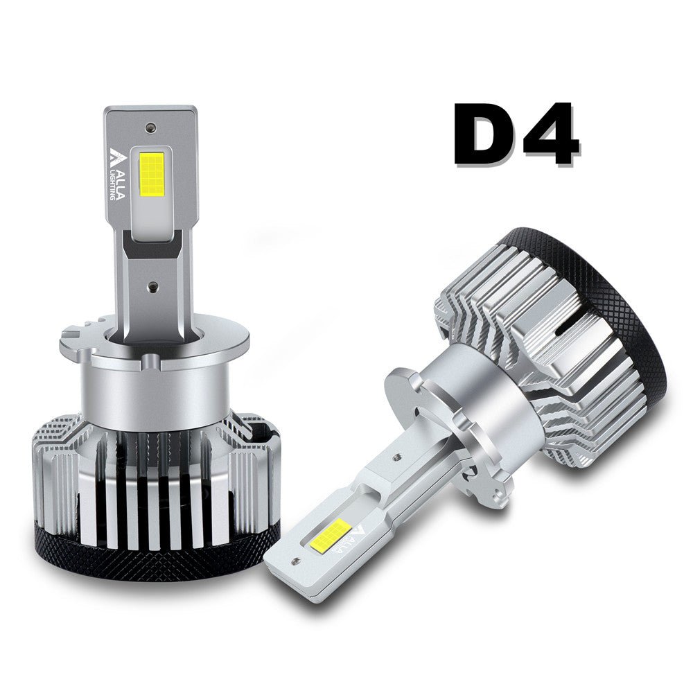 D1S D1R LED Headlights Bulbs, CANBUS Plug-N-Play Upgrade HID