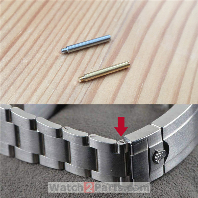 Rolex strap store pin