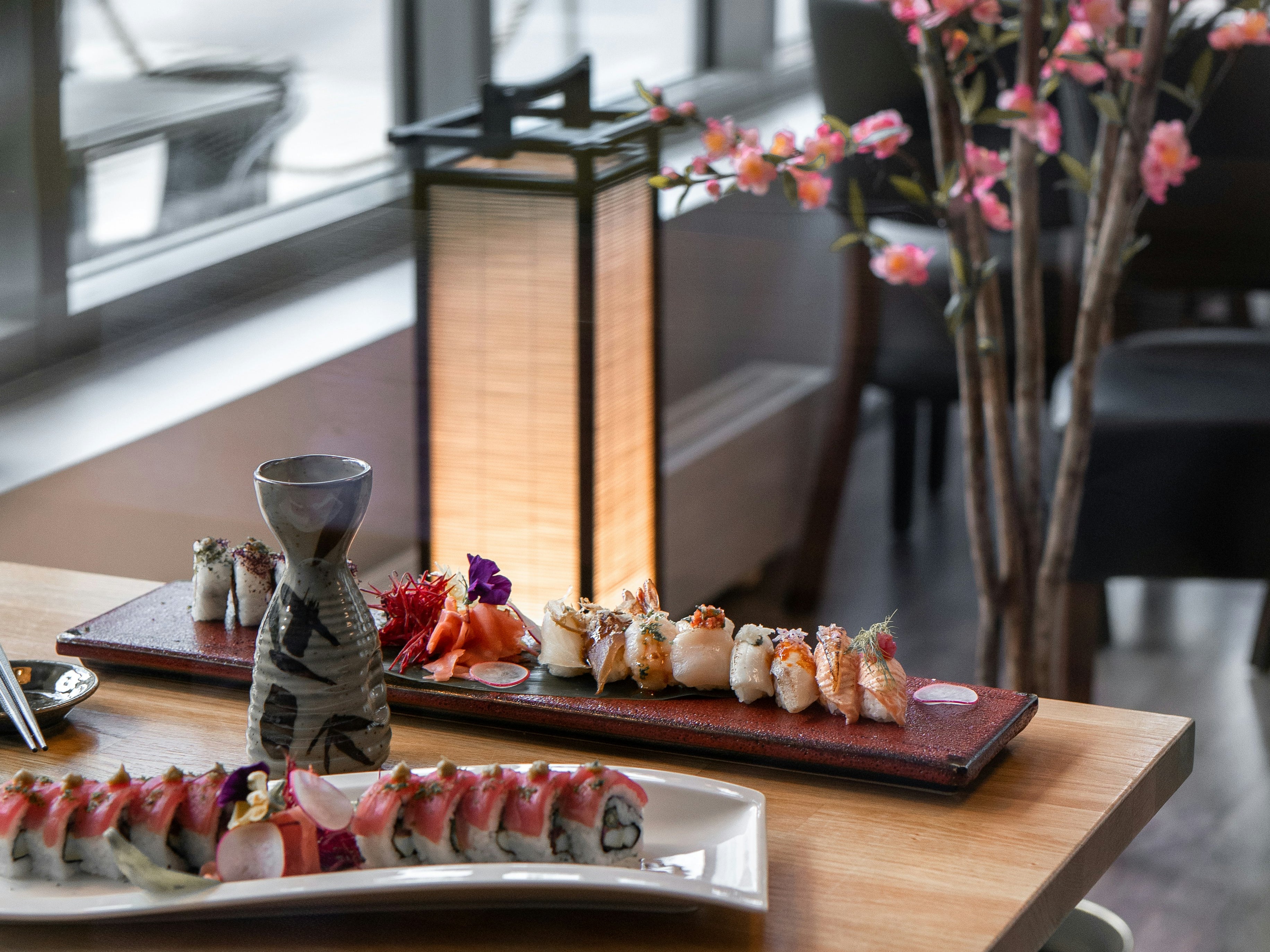 sake and sushi, as featured in the SingleThread Wines blog on sake pairing, sake and unagi sauce