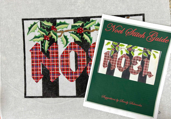 NOEL - plaid – Barbara's Needlepoint