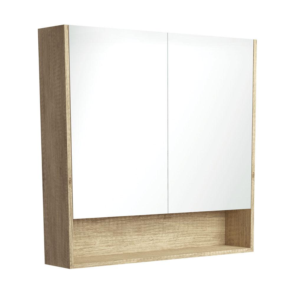 vervagen jaloezie willekeurig 900 Undershelf Mirror Cabinet, Scandi Oak — MSquared Bathrooms